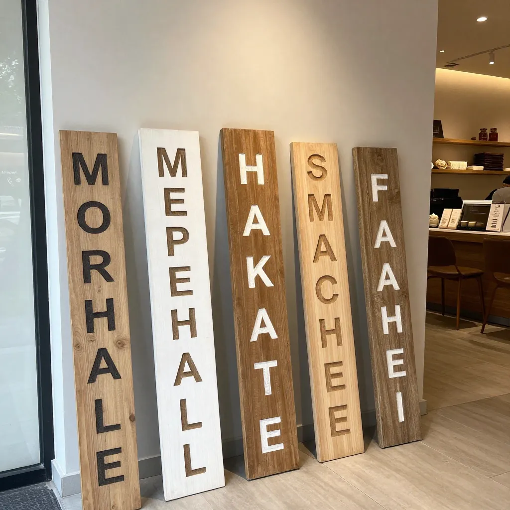 Spring meadow themed sign