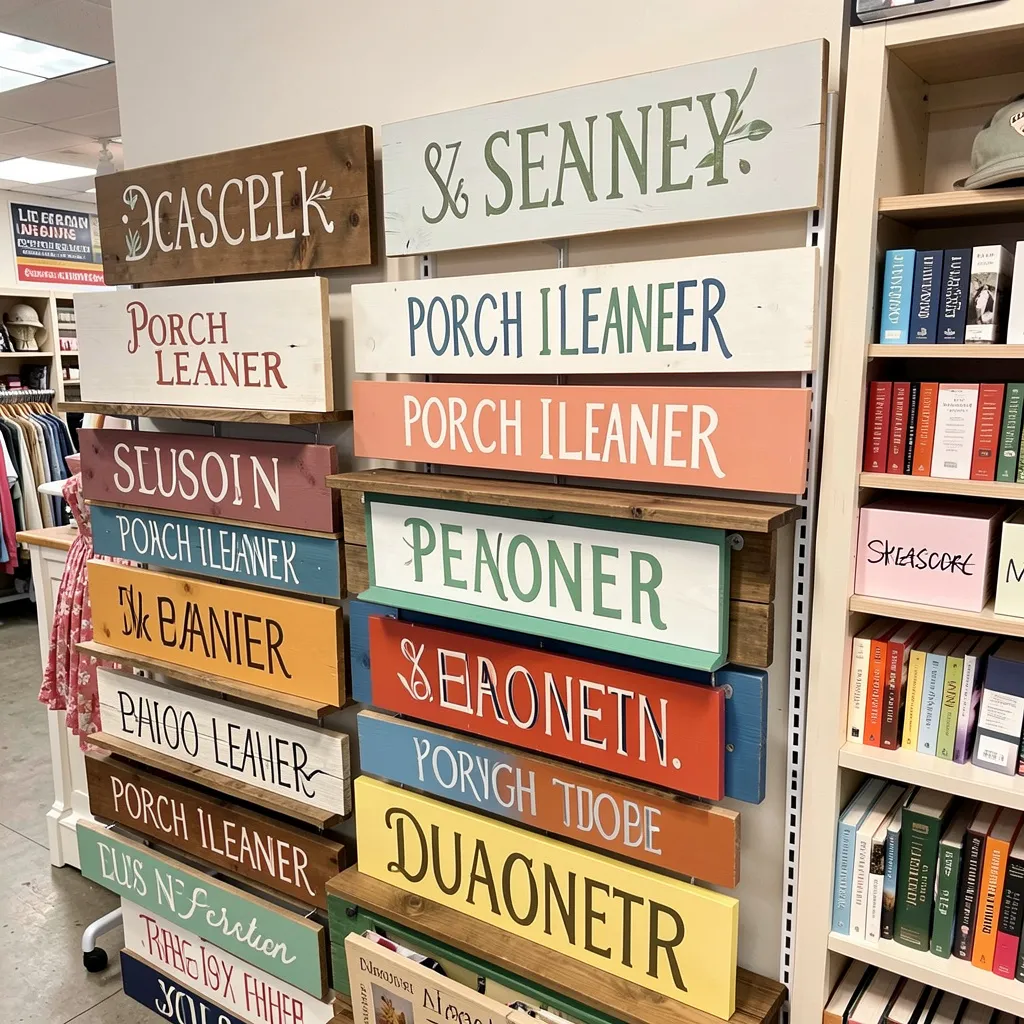 Rustic welcome sign design