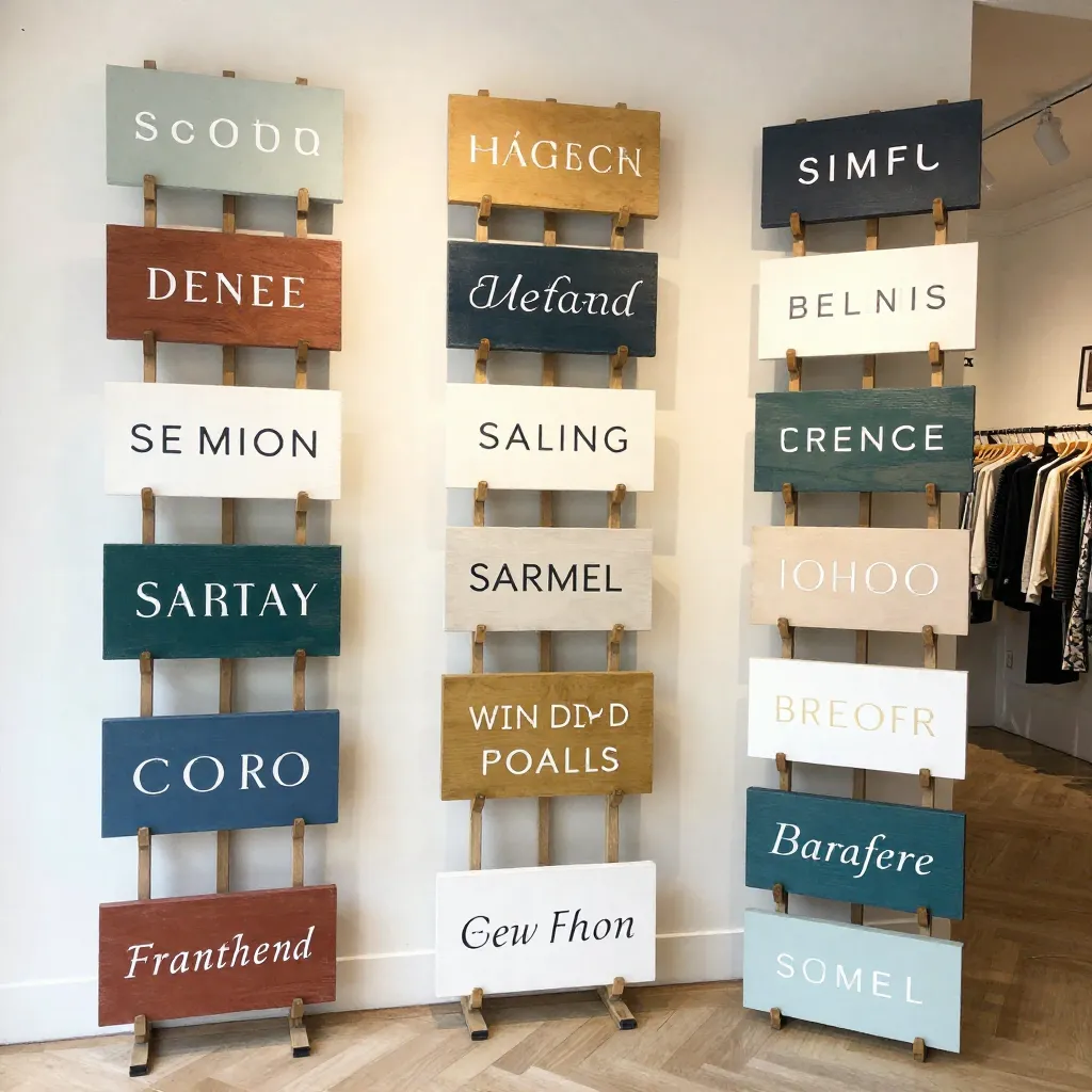 Fall pumpkin and leaves sign